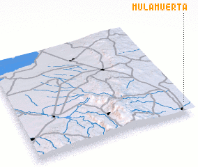 3d view of Mula Muerta