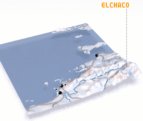 3d view of El Chaco