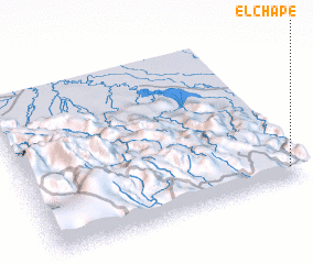 3d view of El Chape