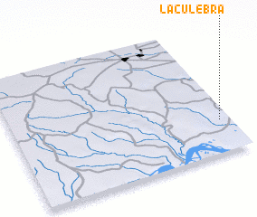 3d view of La Culebra