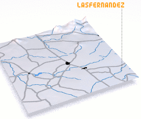 3d view of Las Fernández