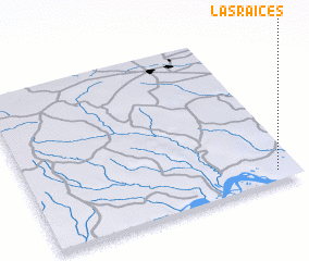 3d view of Las Raices