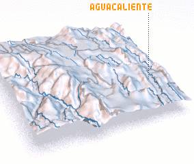 3d view of Agua Caliente