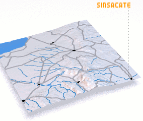 3d view of Sinsacate