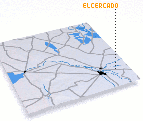 3d view of El Cercado
