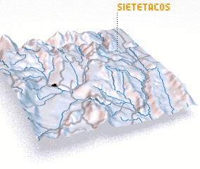 3d view of Siete Tacos