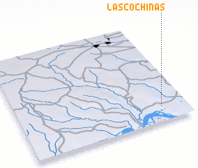 3d view of Las Cochinas