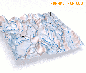 3d view of Abra Potrerillo