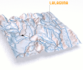 3d view of La Laguna