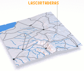 3d view of Las Cortaderas