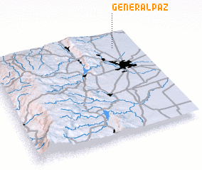 3d view of General Paz