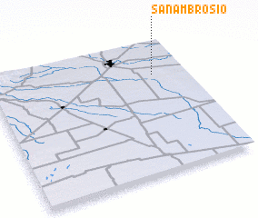 3d view of San Ambrosio