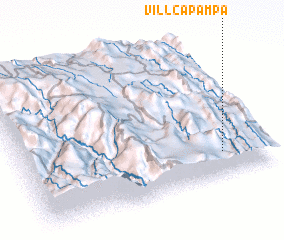 3d view of Villcapampa