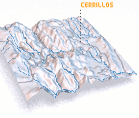 3d view of Cerrillos