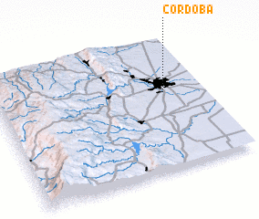 3d view of Córdoba