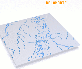 3d view of Belo Monte