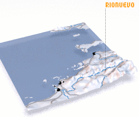 3d view of Río Nuevo