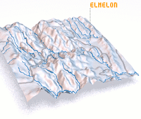 3d view of El Melón