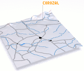 3d view of Corozal