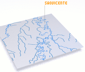 3d view of São Vicente