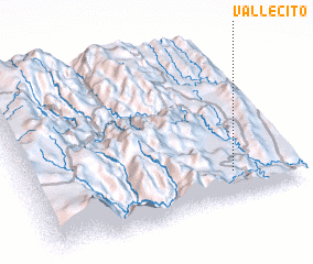 3d view of Vallecito