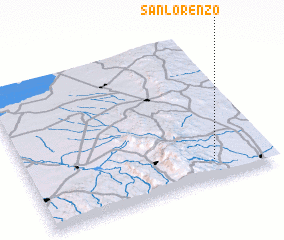 3d view of San Lorenzo