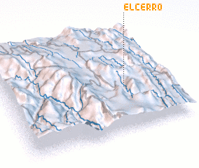 3d view of El Cerro