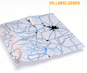 3d view of Villa Belgrano