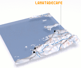 3d view of La Mata de Cafe