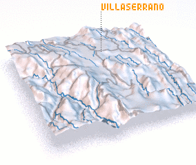 3d view of Villa Serrano