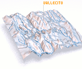 3d view of Vallecito