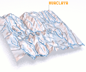 3d view of Huaclaya