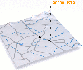 3d view of La Conquista