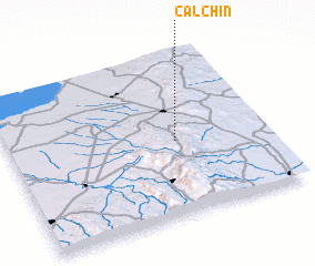 3d view of Calchín
