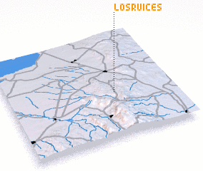 3d view of Los Ruices