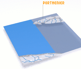 3d view of Port-Menier