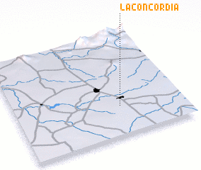 3d view of La Concordia