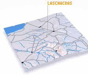 3d view of Las Chacras