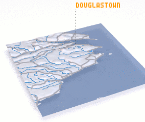 3d view of Douglastown