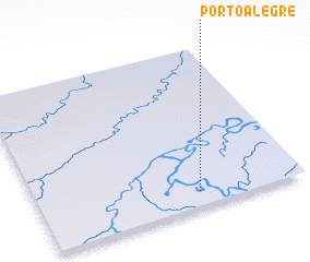 3d view of Porto Alegre