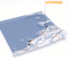 3d view of La Trinidad