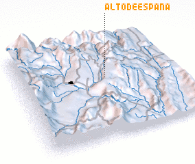 3d view of Alto de España