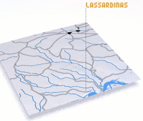 3d view of Las Sardinas