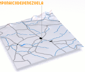 3d view of Campo Naico de Venezuela