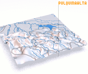 3d view of Pulquina Alta