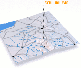 3d view of Ischilín Viejo