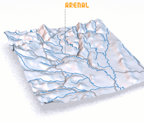 3d view of Arenal