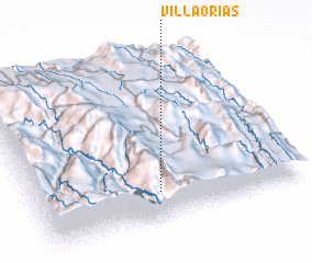 3d view of Villa Orías