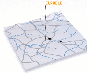 3d view of El Roble
