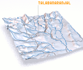 3d view of Talaba Naranjal